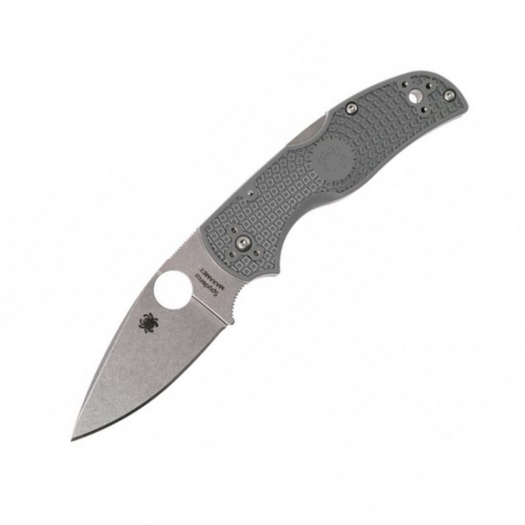 Ніж Spyderco Manix 2 Mexamet Steel сірий C101PGY2 