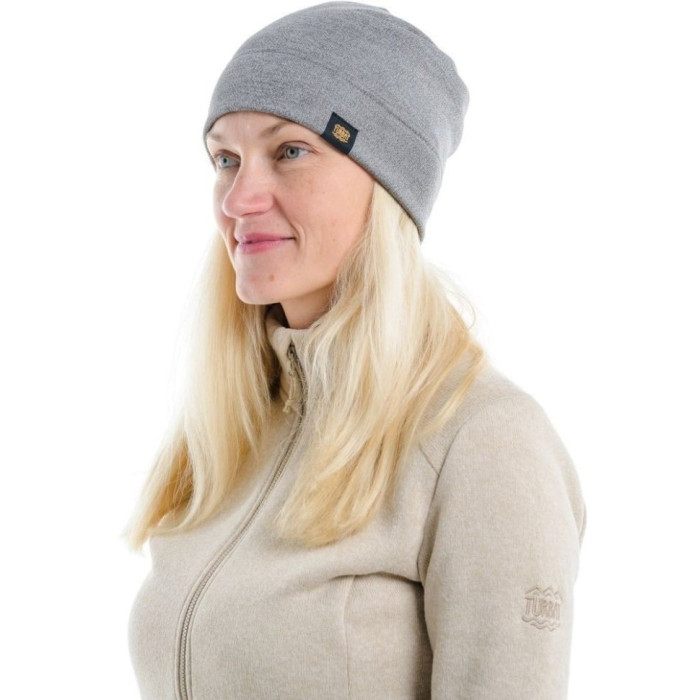 Шапка Turbat Oryx steel grey - S - темно-сірий меланж 
