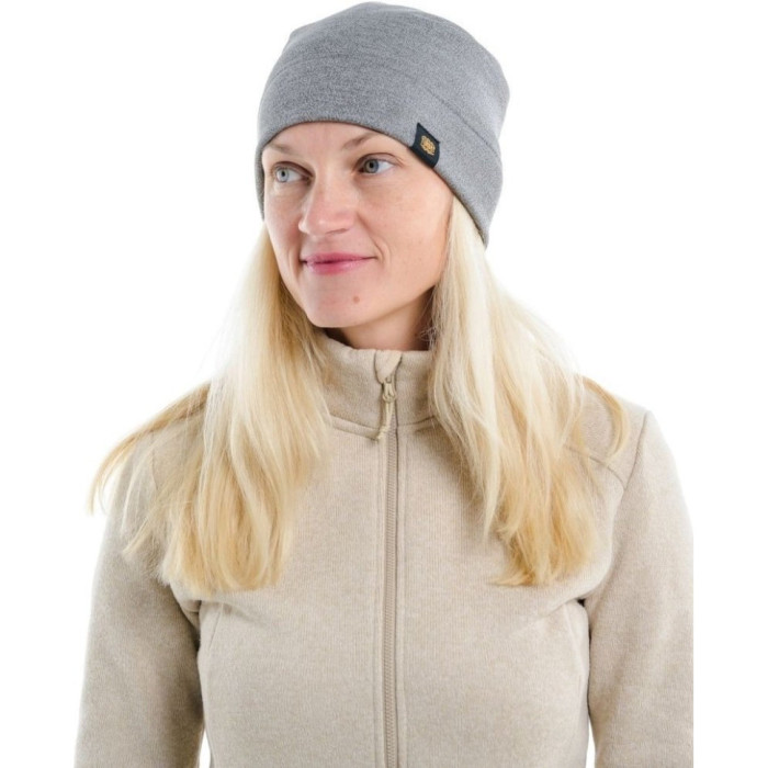 Шапка Turbat Oryx steel grey - S - темно-сірий меланж 