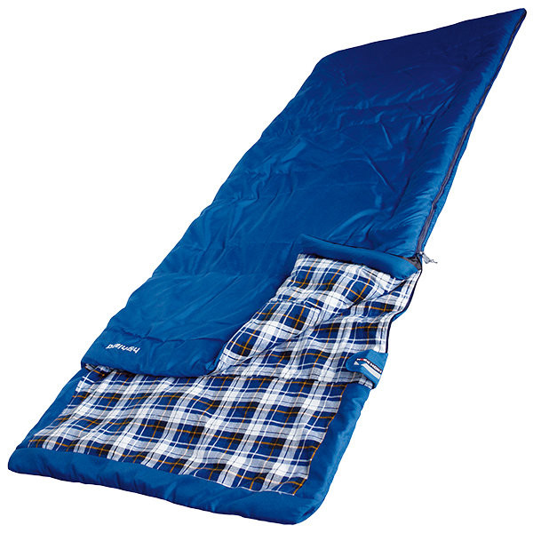 Спальний мішок High Peak Highlan, синій, лівий 