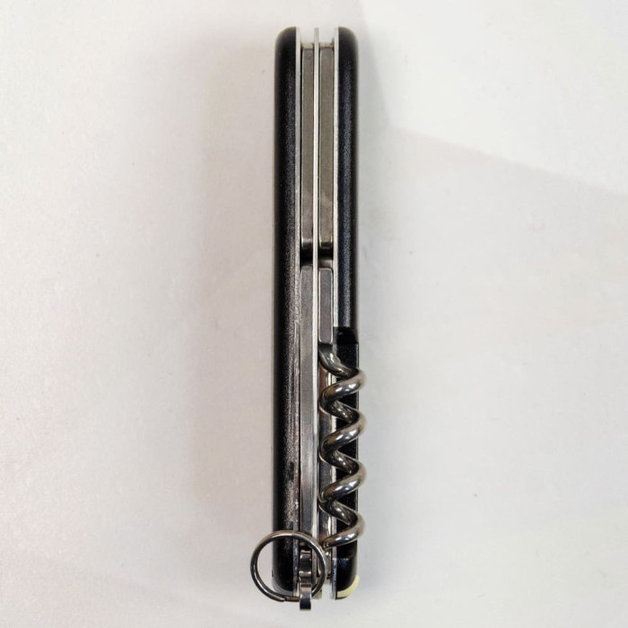 Складаний ніж Victorinox SPARTAN MAT чорний матовий лак з жовт.лого 