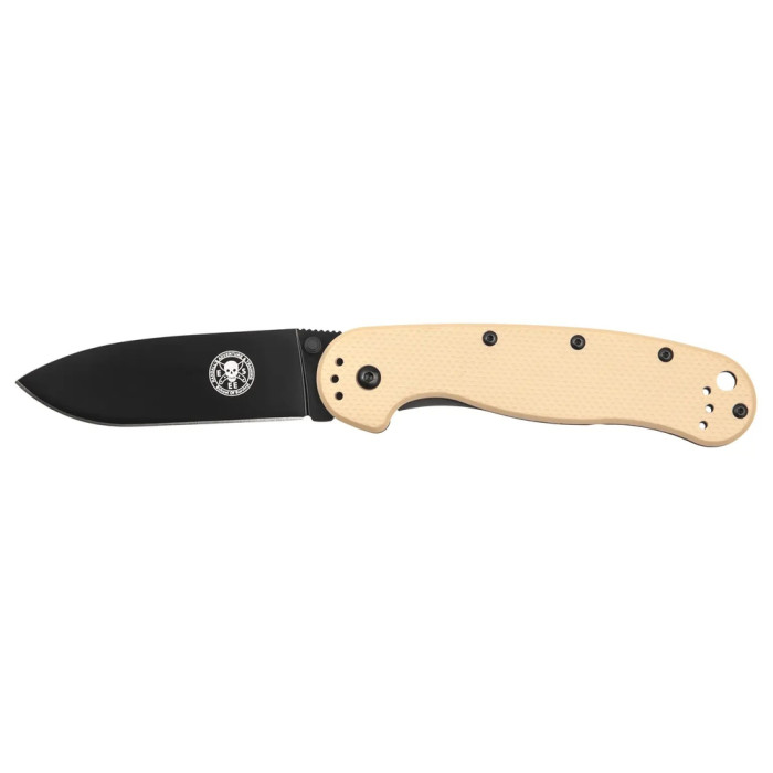 Ніж Esee Knives Avispa Black Blade AUS-8 Nylon Desert Tan 