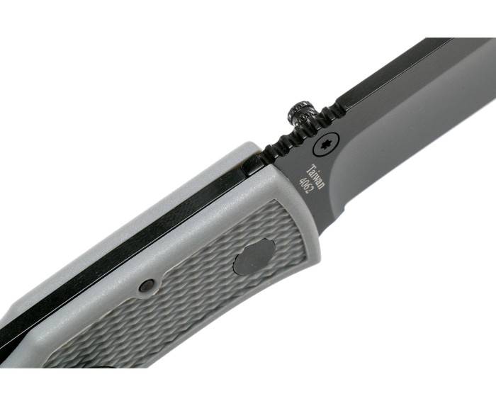 Ніж Ka-Bar Dozier D2 Folding Hunter-сірий, довжина клинка 7,62 см. 