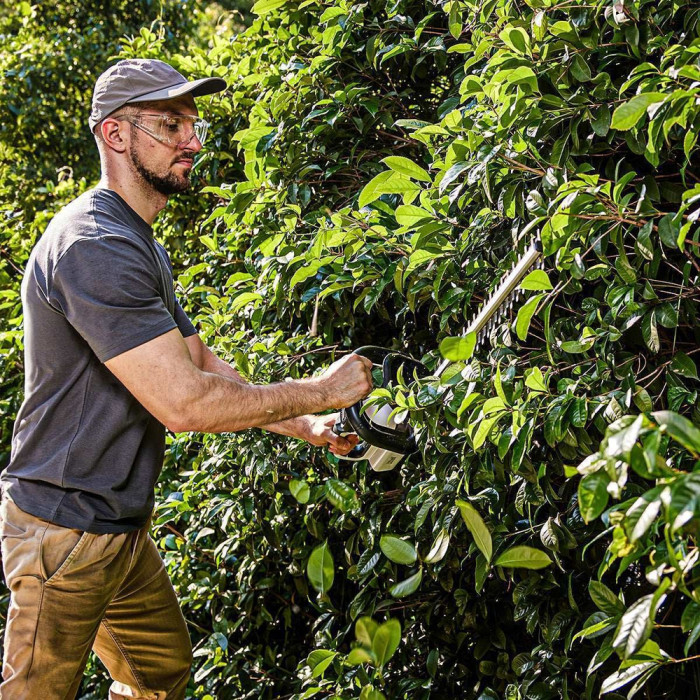 Акумуляторний кущоріз Litheli, живлення від павербанку (УМБ Litheli Power Bank 20000 mAh, 45 W, 2А в комплекті) 