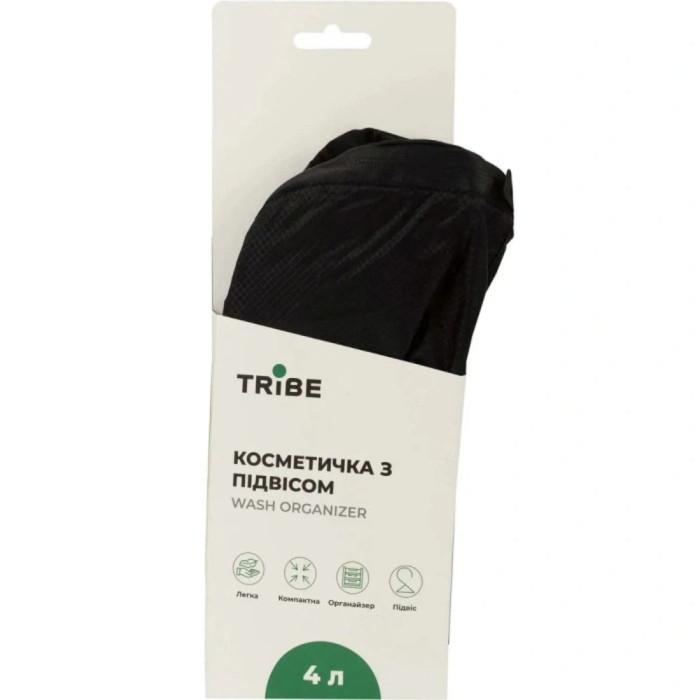 Косметичка Tribe Wash Organizer з підвісом T-IZ-0019-black 