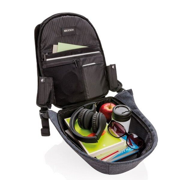 Рюкзак Антизлодій з тривожною кнопкою XD Design Bobby Cathy Backpack Black (P705. 211) 