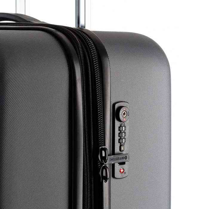 Валіза Swissbrand Berlin (S) Grey (SWB_LHBER801S) 