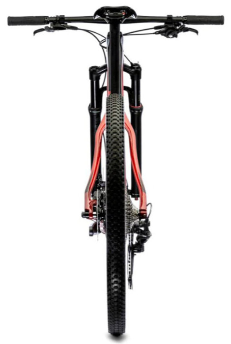 Велосипед Merida 2021 big.nine xt m(17) black/x'mas red 