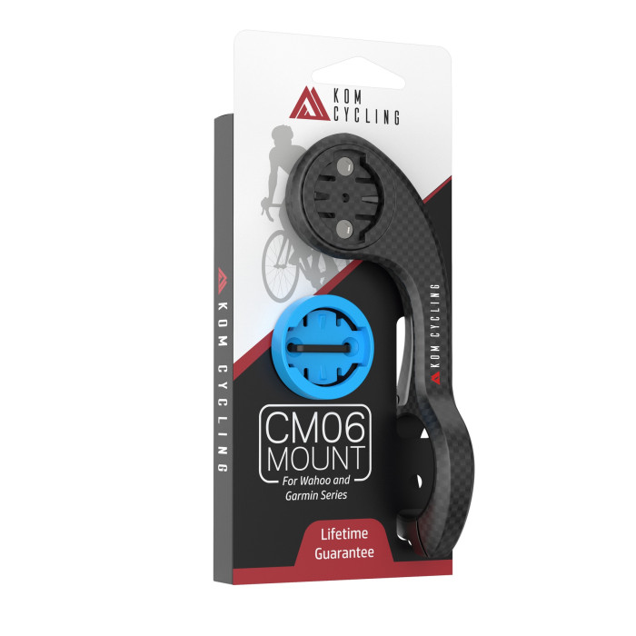 Комплект кріплень універсальний для гаджетів на велосипед KOM Cycling CM06CK, карбон 