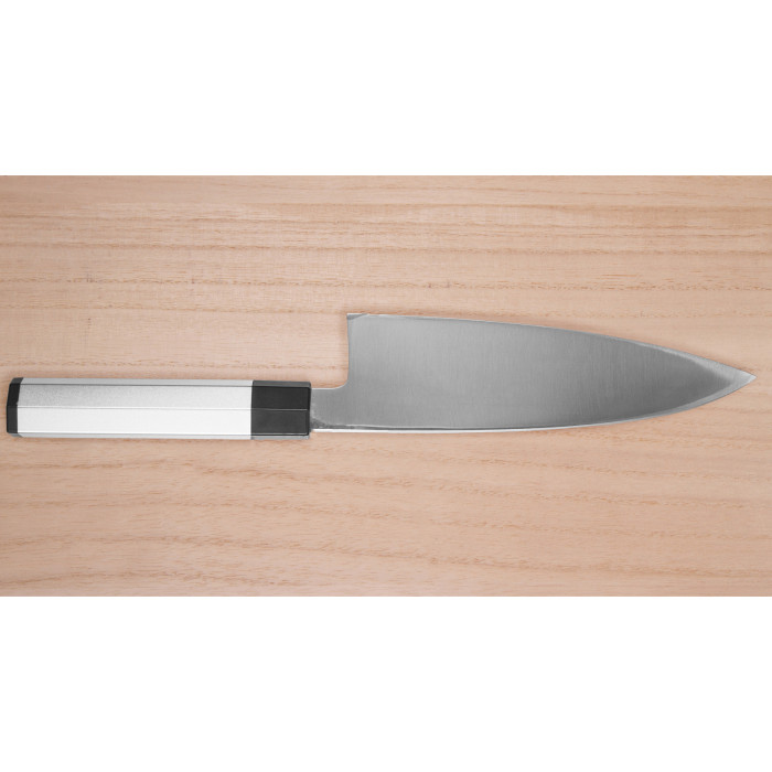 Ніж кухонний Kanetsugu Japanese Hocho Deba 180mm Aluminum handle (8015) 