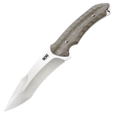 Ніж SOG Kiku Fixed 5.5 (сірий клинок)