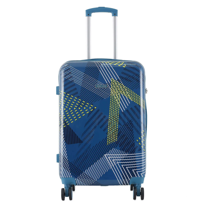 Валіза Semi Line 24" (M) Blue Pattern (T5652-2) 
