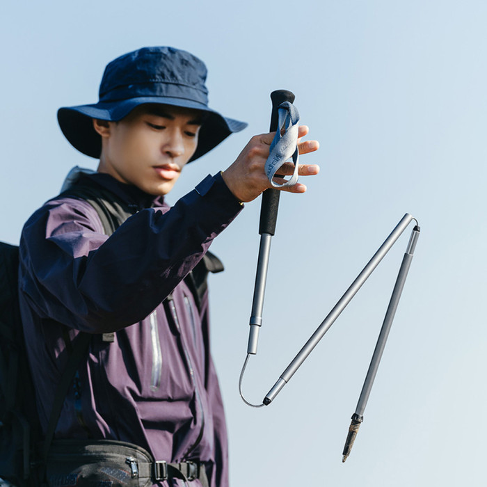 Трекінгова палиця Naturehike CNK2450DS016, 110 см, фіолетова 