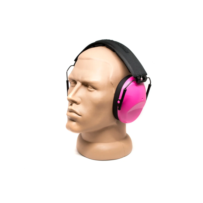 Навушники протишумні захисні Venture Gear VGPM9010PC (захист слуху NRR 24 дБ, беруші в комплекті), рожеві 