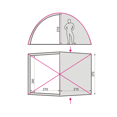Намет Terra Incognita Bungala 5 