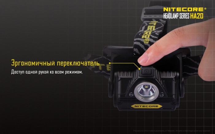 Набір Nitecore HA20 