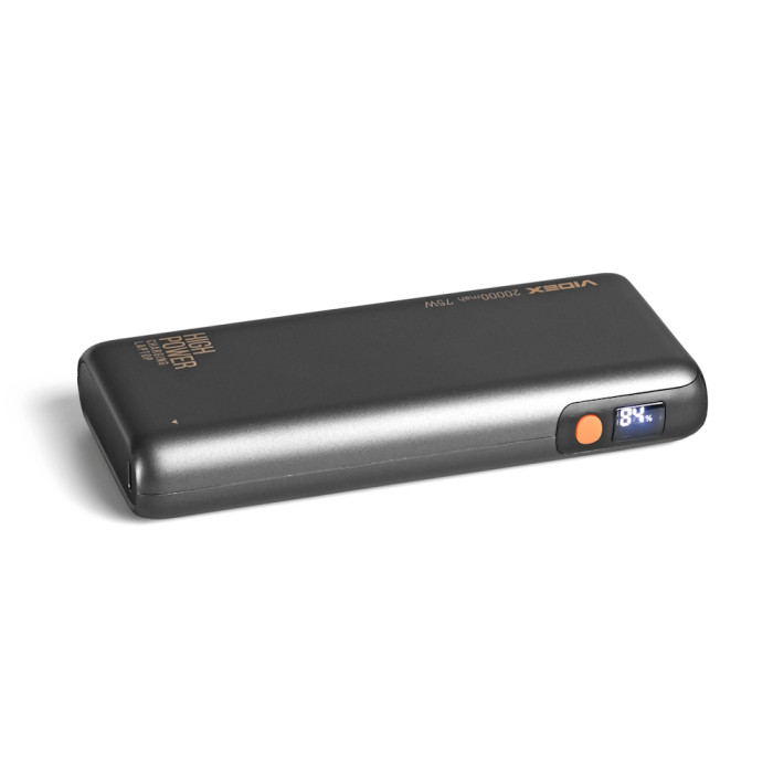 Повербанк 20000mAh VIDEX VPB-202C-G 75W Black 
