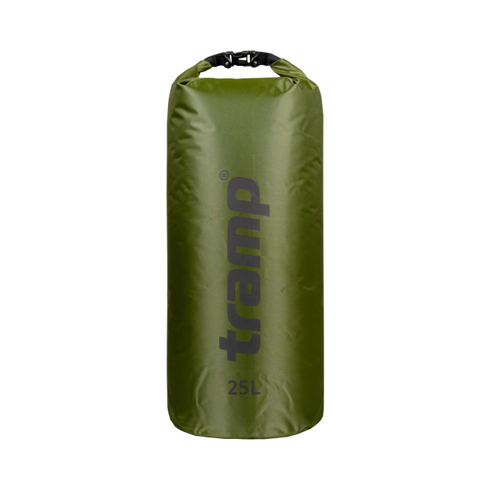 Гермомішок TRAMP PVC Diamond Ripstop 25л UTRA-118, Оливковий 