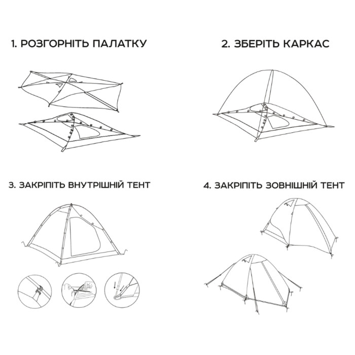 Палатка СИЛА Дельта тримісна 