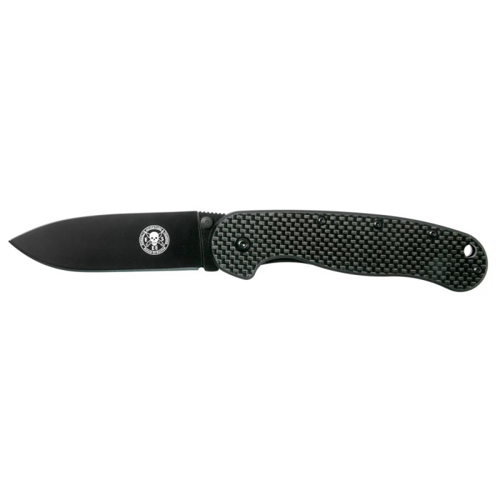 Ніж Esee Knives Avispa Black Blade D2 Carbon fiber G10 Black 