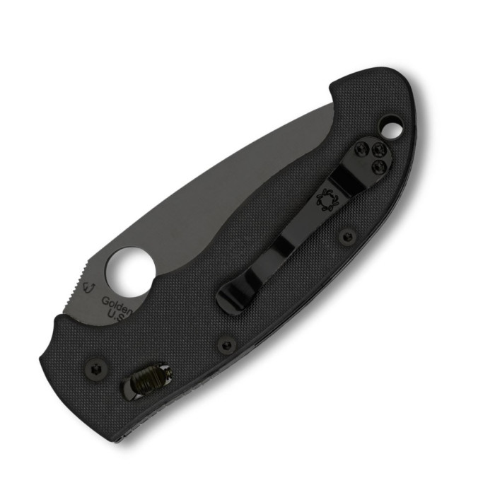 Ніж Spyderco Manix 2 XL Чорний клинок, S30V C95GPBBK2 