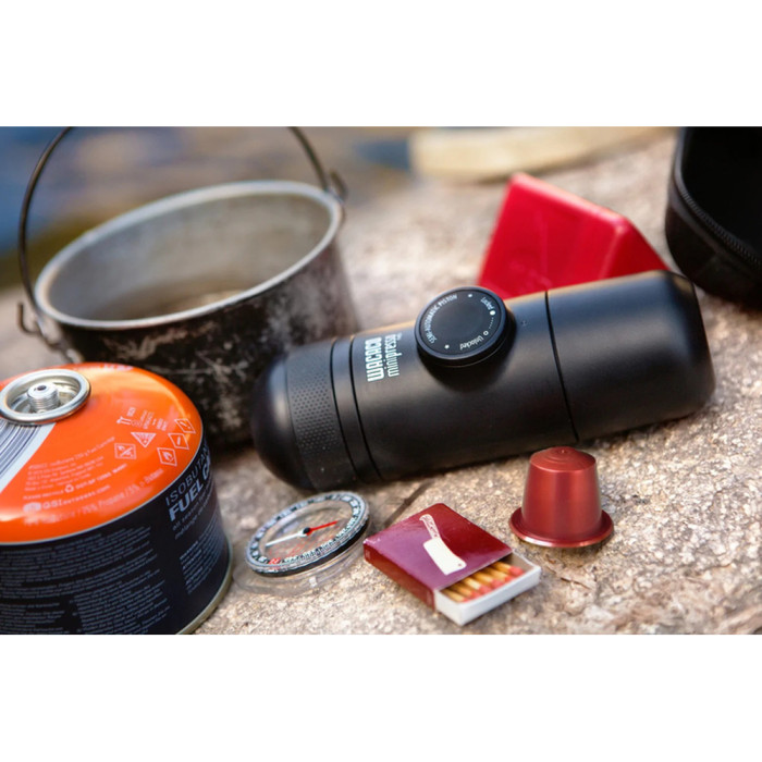 Портативна еспресо-кавоварка Wacaco Minipresso NS, механічна, для капсул 