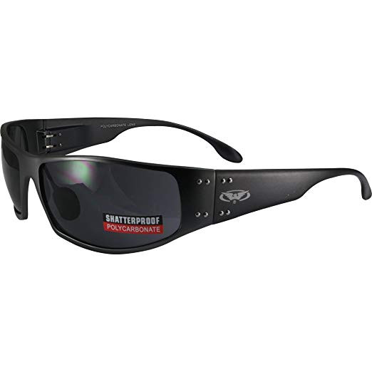Окуляри Global Vision BAD-ASS 1 GunMetal (gray) чорні в металевій оправі (Copy) 