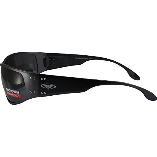 Окуляри Global Vision BAD-ASS 1 GunMetal (gray) чорні в металевій оправі (Copy) 