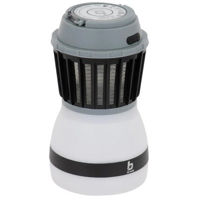 Ліхтар-знищувач комах Bo-Camp Atom WP Rechargable 200 Lumen Grey/Black (5818805)