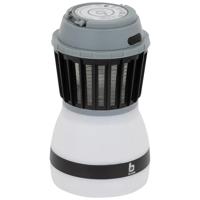 Ліхтар-знищувач комах Bo-Camp Atom WP Rechargable 200 Lumen Grey/Black (5818805)