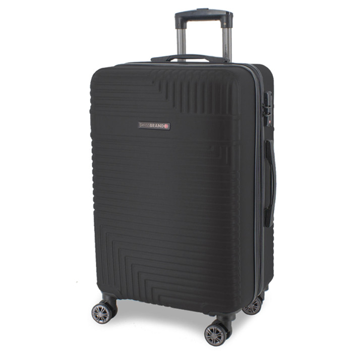 Валіза Swissbrand Brunei (L) Black (SWB_LHBRU001L) 