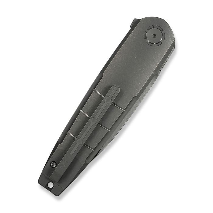 Ніж складаний туристичний Weknife Hull (9.9 см) Bohler M390 / Titanium сірий