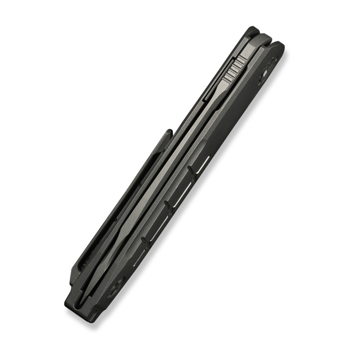 Ніж складаний туристичний Weknife Hull (9.9 см) Bohler M390 / Titanium сірий