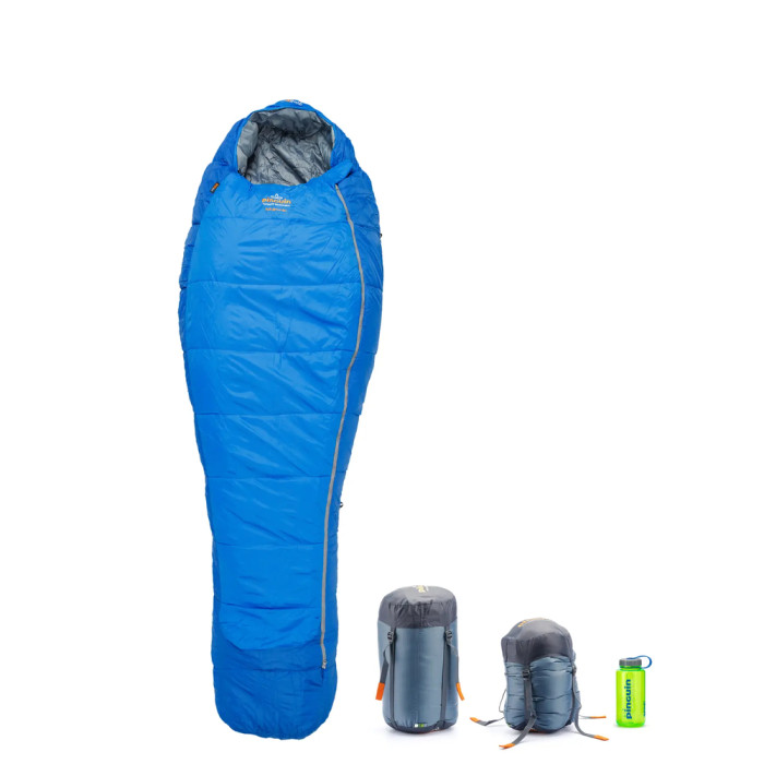 Спальний мішок Pinguin Mistral PFM (3/-3°C), 185 см - Right Zip, Blue (PNG 235258) 