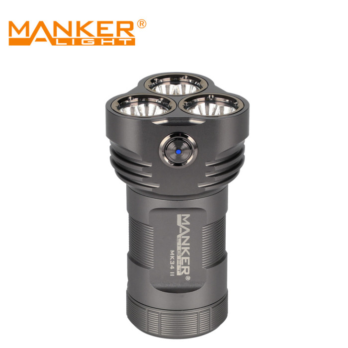 Ліхтар Manker MK34 II SST40 NW, сірий 
