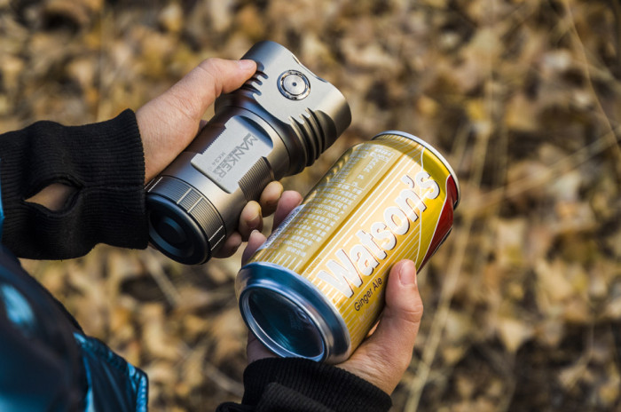 Ліхтар Manker MK34 II SST40 NW, сірий 