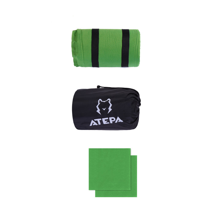 Надувний каремат Atepa COMPACT LIGHT (AM1002) GREEN 