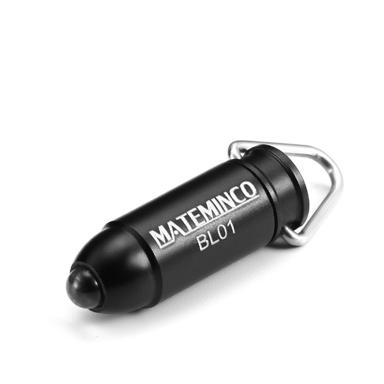 Ліхтар Mateminсo BL01 Bullet 45LM LED Keychain, чорний 