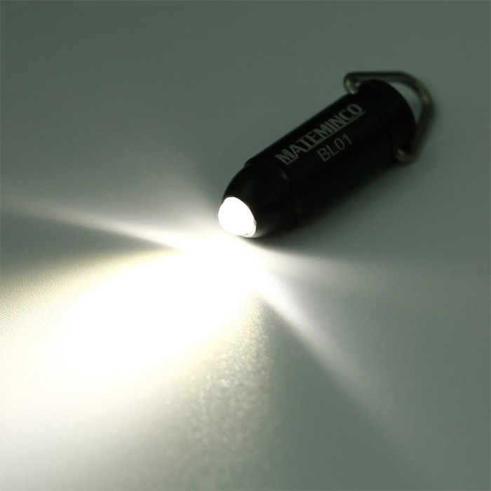 Ліхтар Mateminco BL01 Bullet 45LM LED Keychain, чорний 