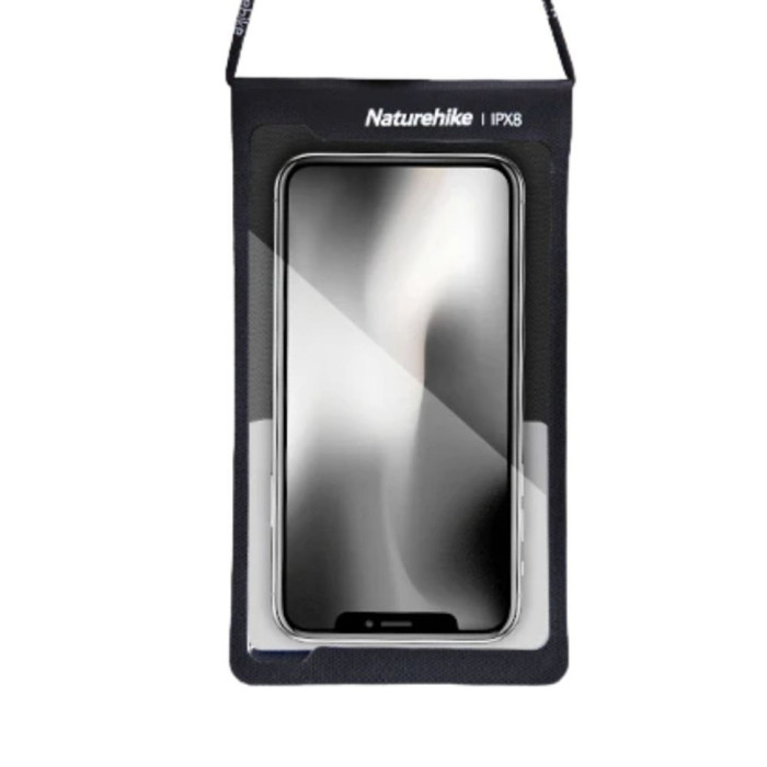 Чохол водонепроникний для смартфона Naturehike NH20SM003, чорний 