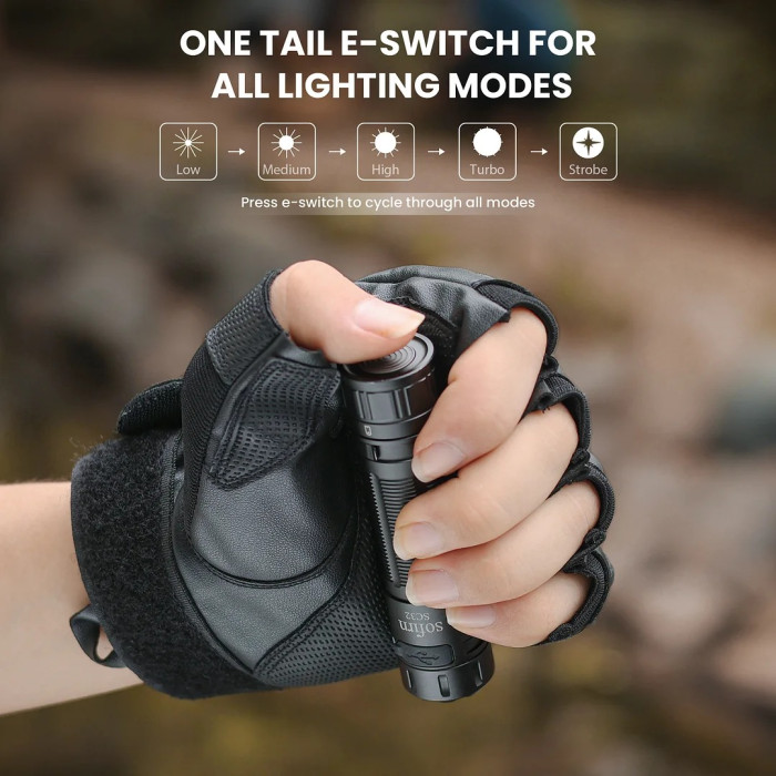 Ліхтар тактичний Sofirn SC32 2000lm 1*18650 USB-C 