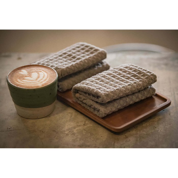 Набір із 2 рушників Wacaco Barista Towels, коричневі 