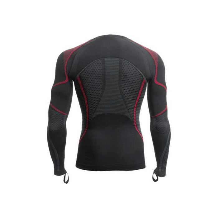 Футболка Accapi Ergoracing Long Sleeve Shirt Man 906 black/anthracite, M/L 