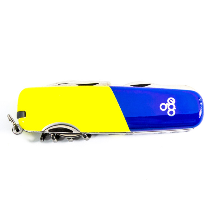 Ніж Ego A01. 9, синьожовтий 
