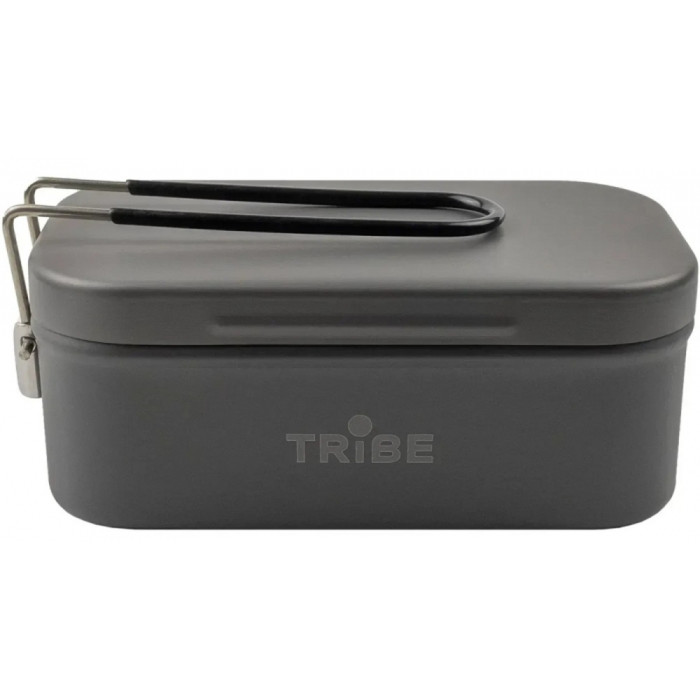 Контейнер для їжі Tribe Lunch Box Alu T-FG-0016-grey 