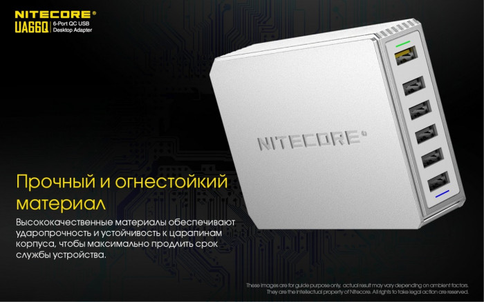 Зарядний пристрій Nitecore UA66Q 