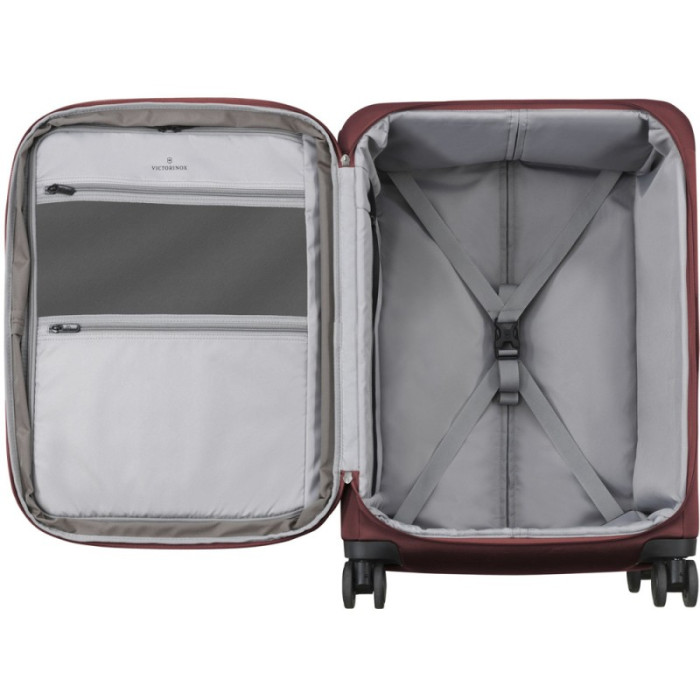 Чемодан на 4 колесах Victorinox Connex Ss/Burgundy M Expandable 69/78 л (Vt605655) 