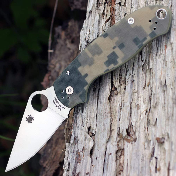 Ніж Spyderco Para 3 camo C223GCMO 