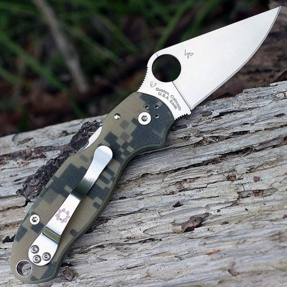 Ніж Spyderco Para 3 camo C223GCMO 
