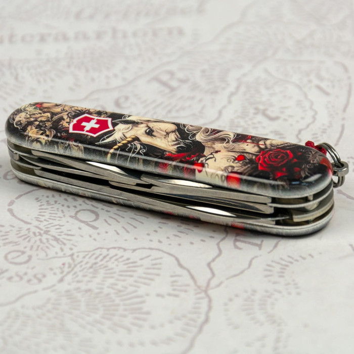 Складаний ніж Victorinox CLIMBER ZODIAC Чарівний єдиноріг 1.3703.7.Z5240pk 